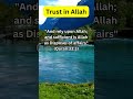 Trust in Allah #Allah, #Prophet Mohamed, #muslim, #islam #fyp