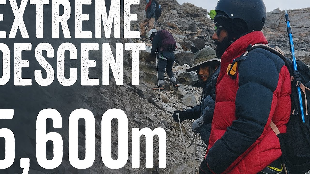 Deadly Vertical Descent at 5600m | Gondogoro La Pass, Karakoram