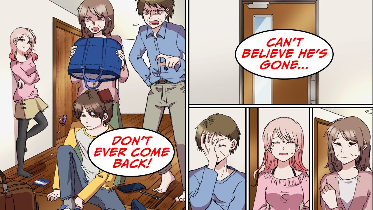 I thought my family was great or 16 years, but suddenly I was kicked out! [Manga Dub]