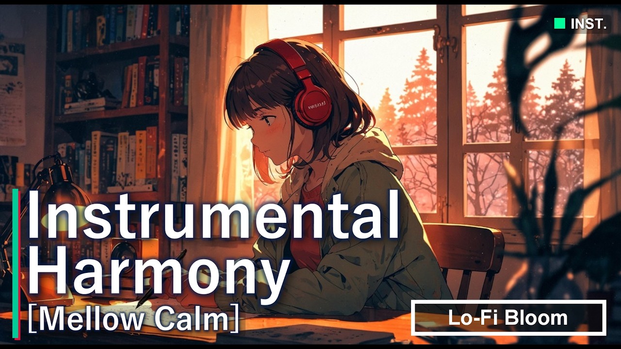 Lo-Fi Instrumental | Lofi mellow calm music for study and quiet focus📚