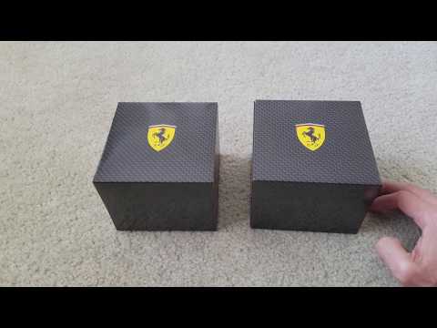 double-unboxing-new-ferrari-mens-wrist-watch!-11-19-2017