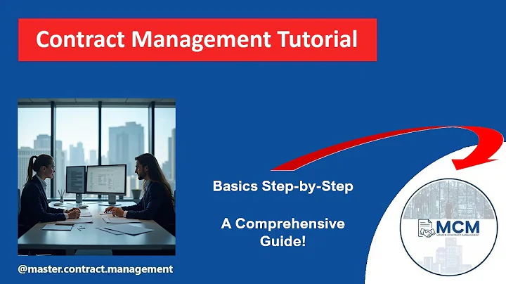 Contract Management Tutorial (Basics step by step)