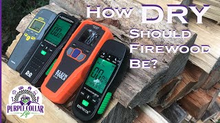 #248: Seasoned Firewood. How Dry Should It Be? What Moisture Content? How to Use a Moisture Meter.