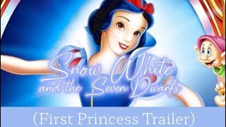 Snow White and the Seven Dwarfs 2001 Platinum Edition DVD Trailer - Disney Princess Edition 1