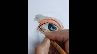 Easy Watercolour Eye 👁️