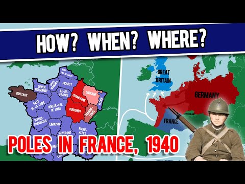 How POLISH soldiers ended up in FRANCE? Where and how they fought?