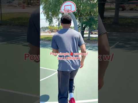Simple 🎒work w/ SoLLUMINATI #solluminati #basketball