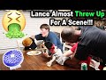 Lance Almost Threw Up For A Scene!! l BTS l