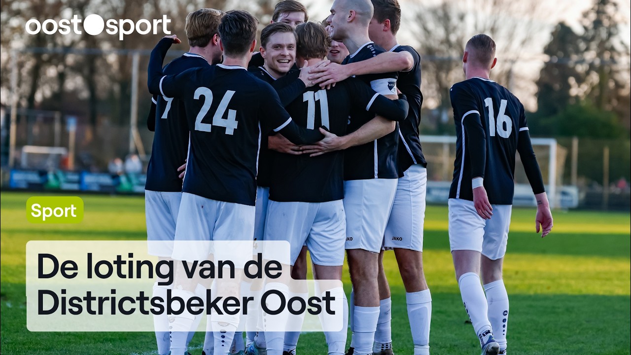 Op jacht naar bekersucces: de loting van de Districtsbeker Oost | RTV Oost