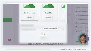 Planifier un SMS — RapidoCRM