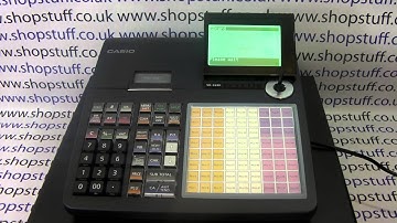 How To Save Programming & Sales Data To SD Card Casio SE-C450 / SE-C3500