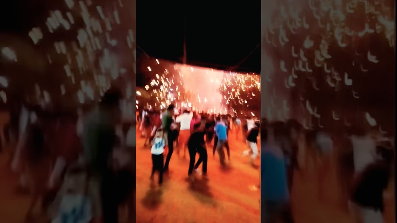 Kerala Firework Accident live footage 