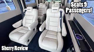 The Ultimate Family Road Trip Vehicle: 2023 RAM Conversion Van Tour | Sherry Review