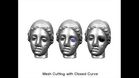 Geodesic Hermite Spline Curve on Triangular Meshes
