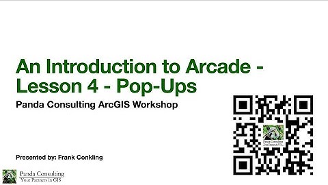 Intro to Arcade Lesson 4 Pop Ups - March 2023