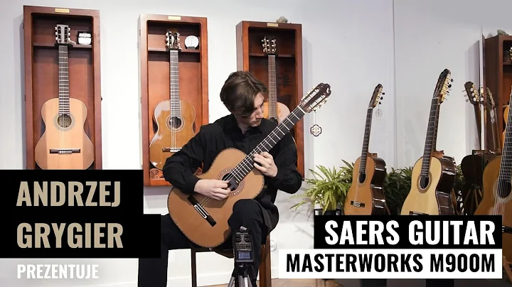 Saers Guitars M900M C - Heitor Villa-Lobos Etude n...