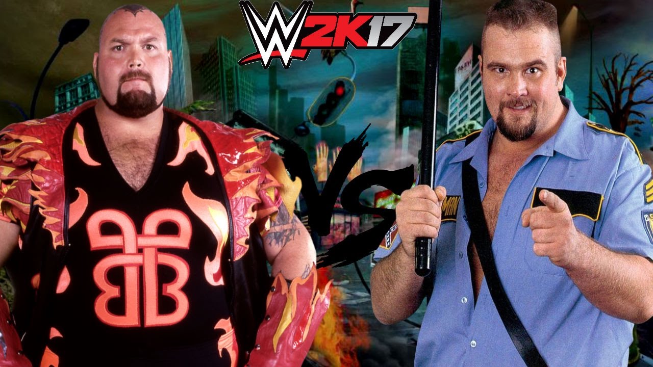 WWE 2K17 Bam Bam Bigelow vs Big Bossman.