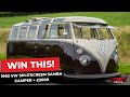 Win this 1963 vw splitscreen samba camper  2000