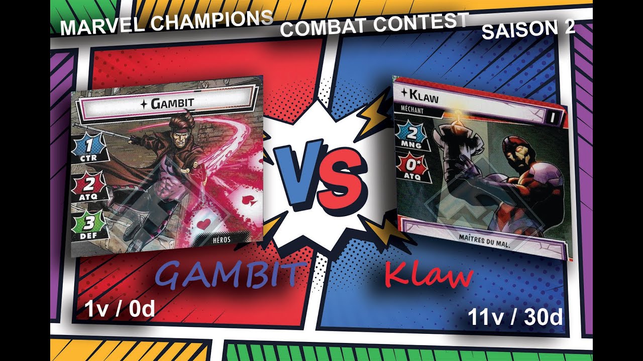 KLAW vs GAMBIT [ Combat Contest Saison 2 - Ep42 ] - YouTube