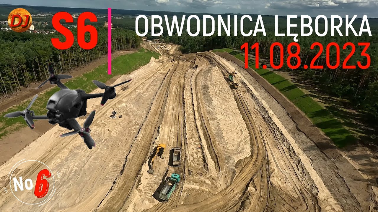 S6 Obwodnica Lęborka 11.08.2023 Film nr 6