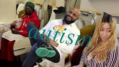 Yul-Edochie And Judy Austin Flew To London To Watch AY Movie Premiere The Waiter