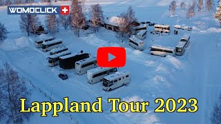 Lappland Tour 2023  3400 km auf Schwedens Strassen und bei der  Norrsken Lodge