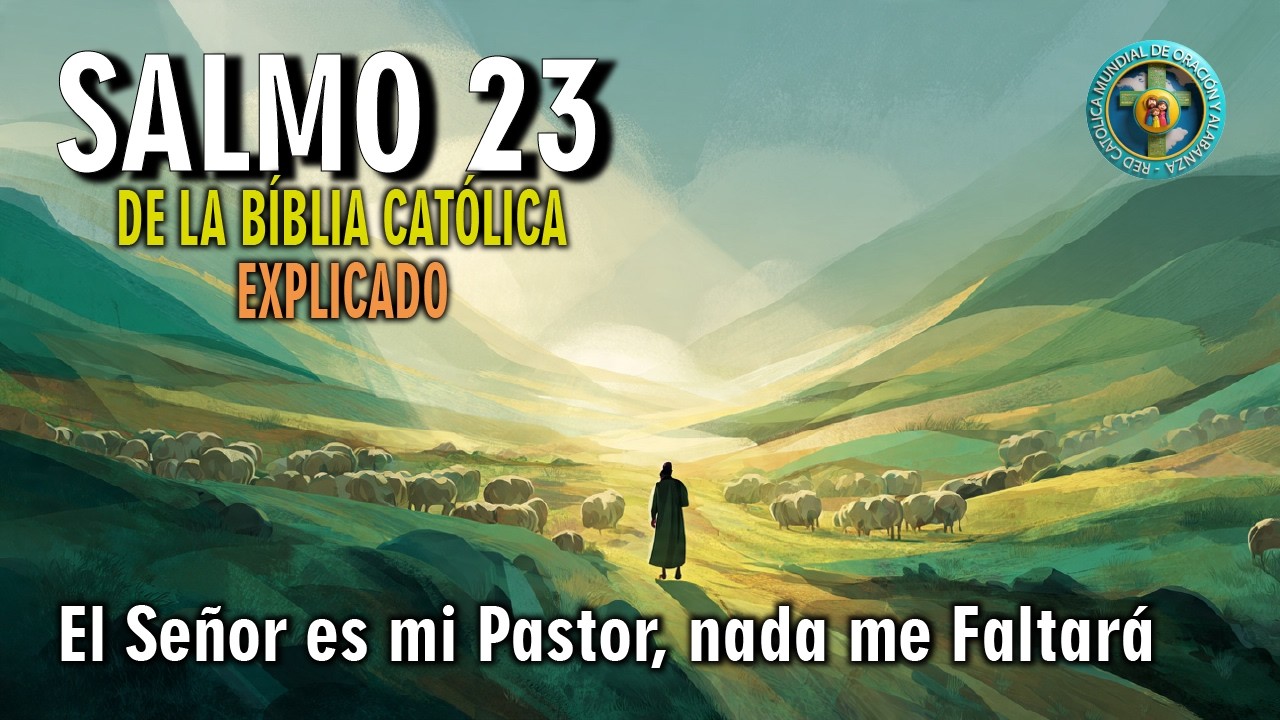 SALMO 23 DE LA BÍBLIA CATÓLICA: EL SEÑOR ES MI PASTOR, NADA ME FALTARÁ ...