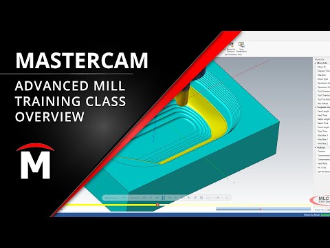 Mastercam Advanced Mill Training Course Overview