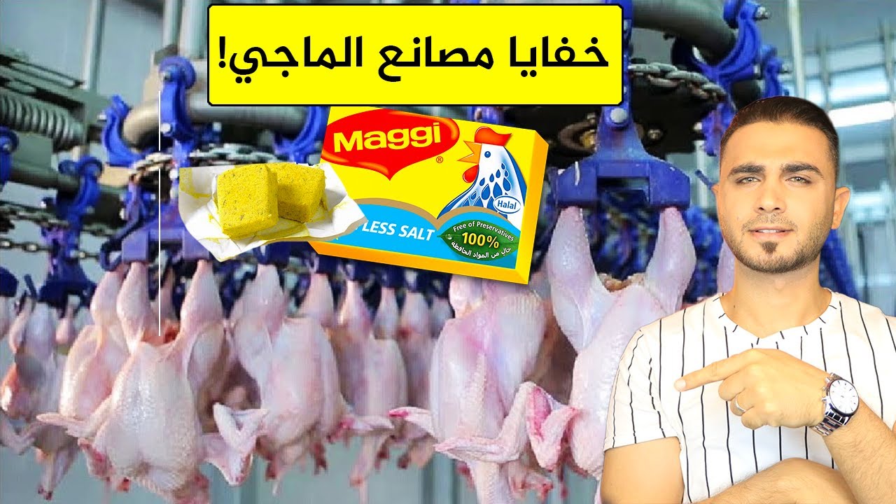 أسرار مصانع ماجي مرق الدجاج🤔هل يسبب السرطان!؟