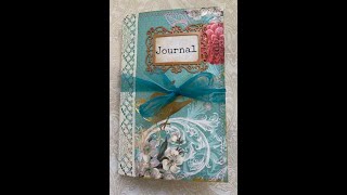 Handmade Junk Journal - flip though - Sold, Thank you #junkjournal #flipthrough