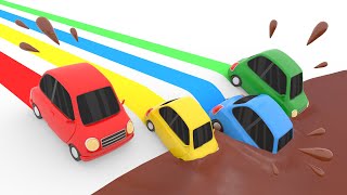 Learn Colors With Cars 3D Kids Cartoon Color Songs Games Lotty Friends