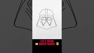 How to Draw Darth Vader | Star Wars