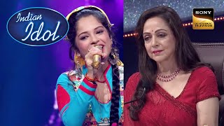 Hema जी हुई Senjuti की Singing से खूब Impress | Indian Idol Season 13 | Retro Medley