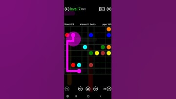 How To Solve Flow Free Green Pack Level 7 8x8 Board Medium Walk Through Solution Walkthrough