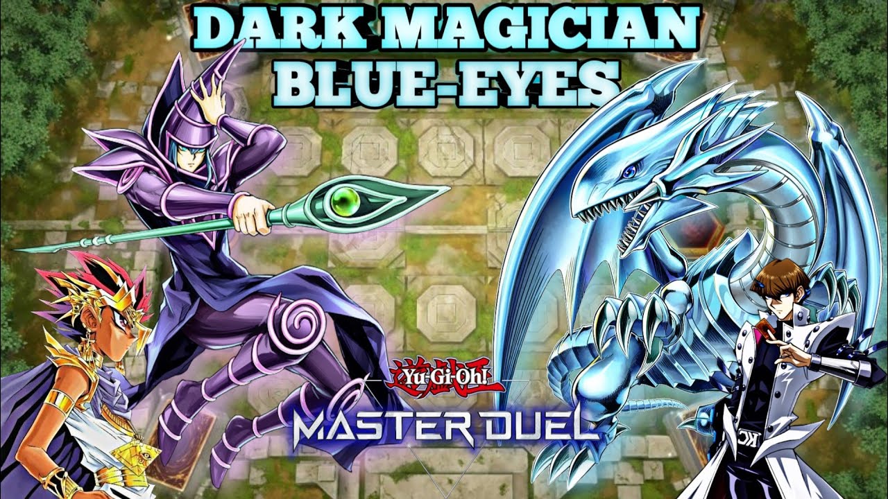 The blue dragon and the dark wizard unite - Dark Magician Blue-eyes ...