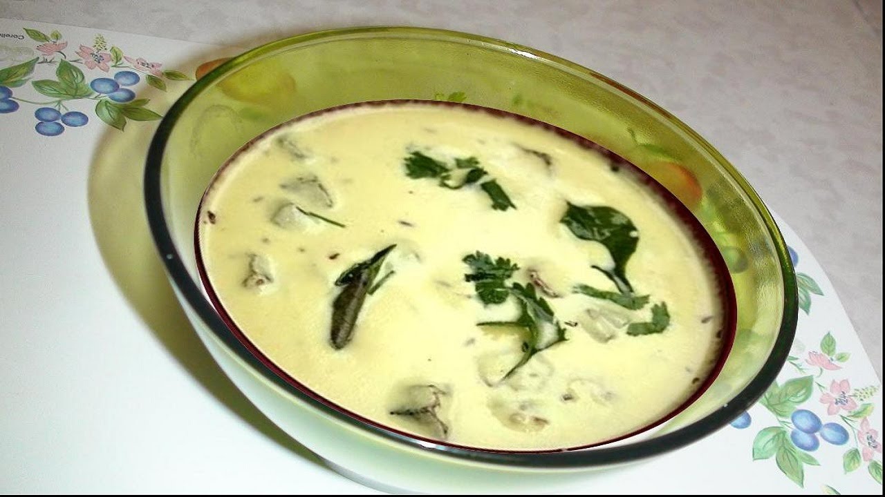 Healthy Gujarati Kadhi Recipe Video- Hot Yogurt Soup by Bhavna | Bhavna