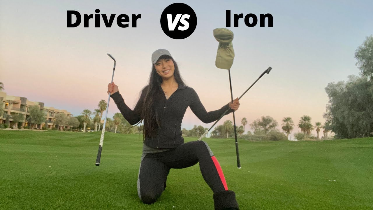 Iron Swing VS Driver Swing - YouTube