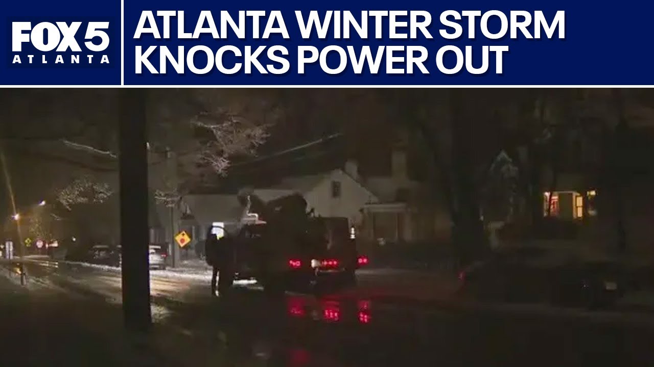 Widespread power outages due to winter storm FOX 5 News - YouTube