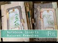 Notebook Inserts:Natures Remedies