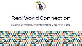Function Notation Real World Connection