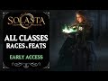 Solasta Crown of the Magister: All Classes, Races and Feats (Early Access)