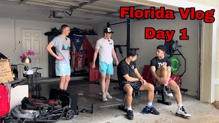 FLORIDA VLOG DAY 1! Ft. Isaiah, John, Austin, and Dom!