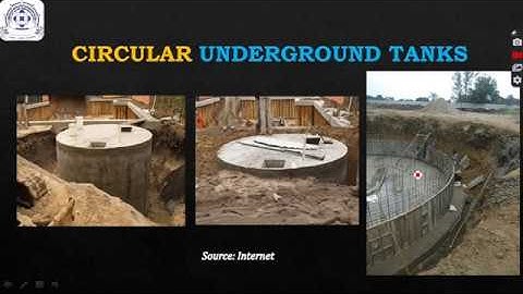 RCC Water Tanks Lecture 7: Circular Tank resting on  ground Part 1:  Flexible Base