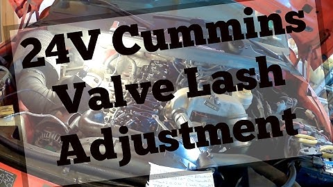 98.5-02 Dodge Ram 2500 Cummins klepspeling afstellen