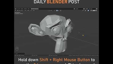 3D Cursor Snapping in Blender