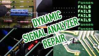 Repair of a Dynamic Signal Analyzer (HP3562A)