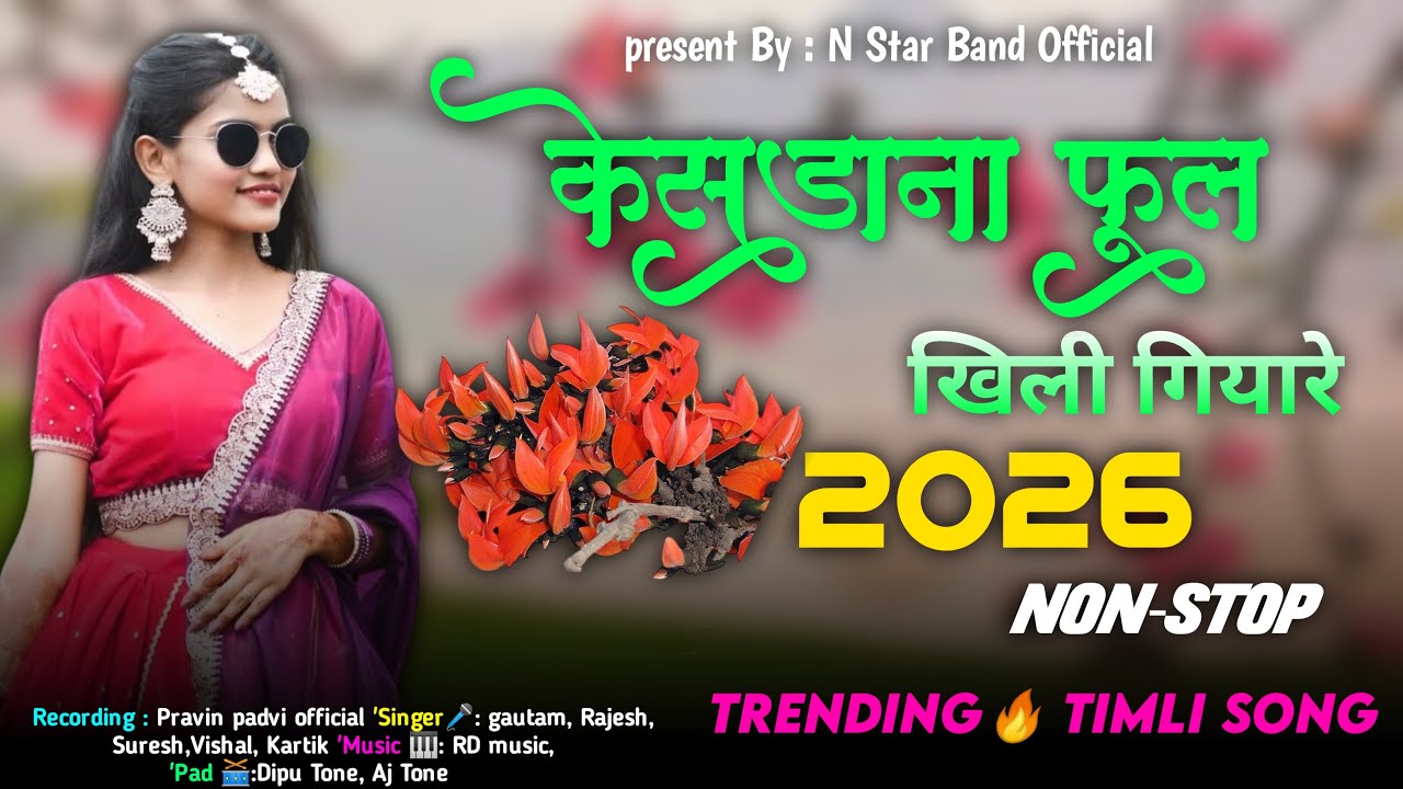 केसुडाना फुल आवी गियारे ।। Kesudana Fhul Avi Giyare Trending 🔥 Timli Song 2026 || N Star Band