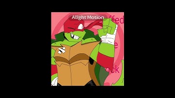 Buffed up like a jock Geeked up like a nerd! 💜❤️‍🩹 #rottmnt #saverottmnt #tmnt #tween #animation 