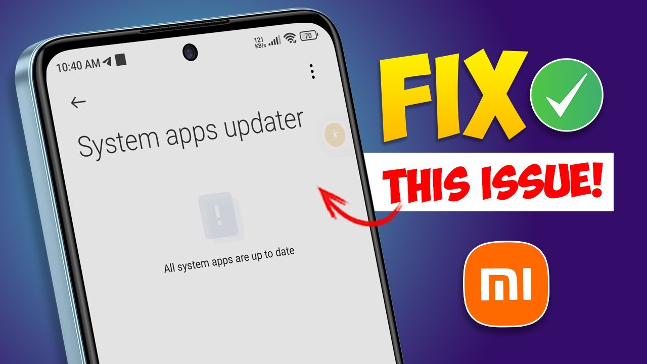 How to Fix Xiaomi System App Updater Not Working Problem |Solve MIUI ...