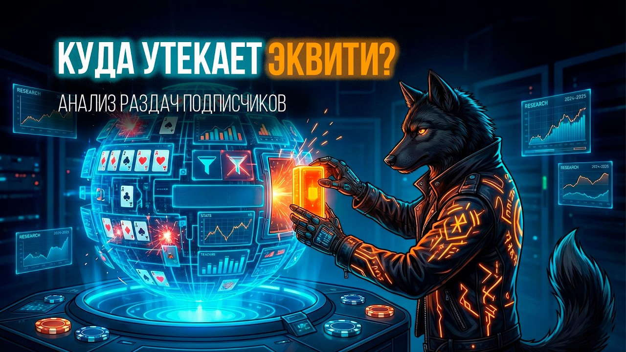 Куда утекает эквити? Анализ раздач подписчиков
